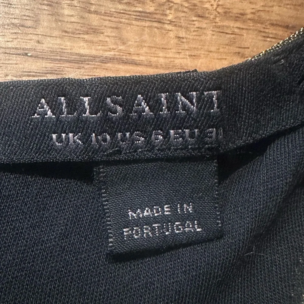 ALLSAINTS | Norma Dress | Gold| US 6 | NWT - Picture 14 of 15